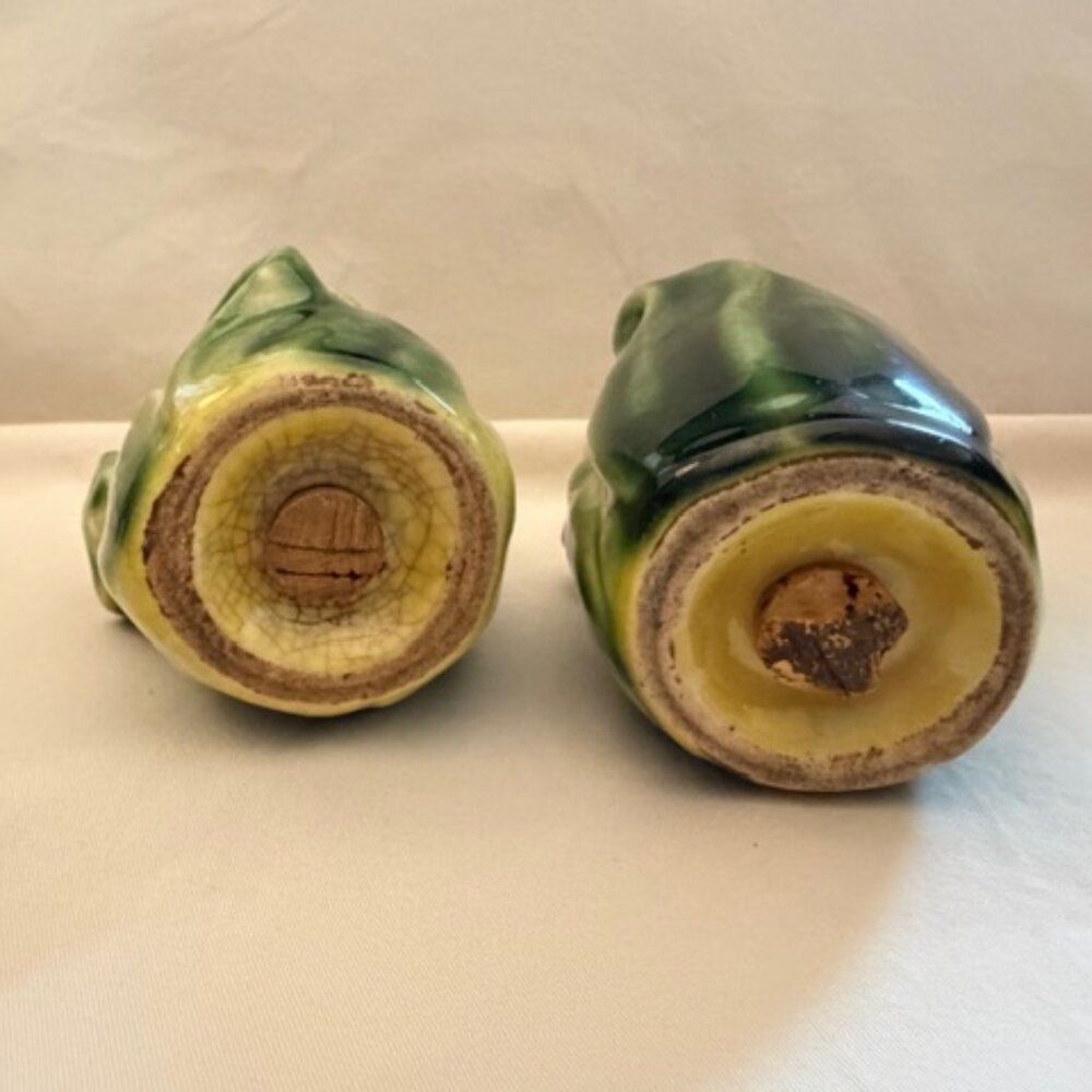 Vintage Corn Stalk Salt and Pepper Shakers - Picture 6 of 7
